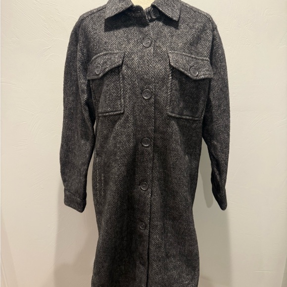 Michael Stars Gwen Jacket - Charcoal - Picture 2 of 6